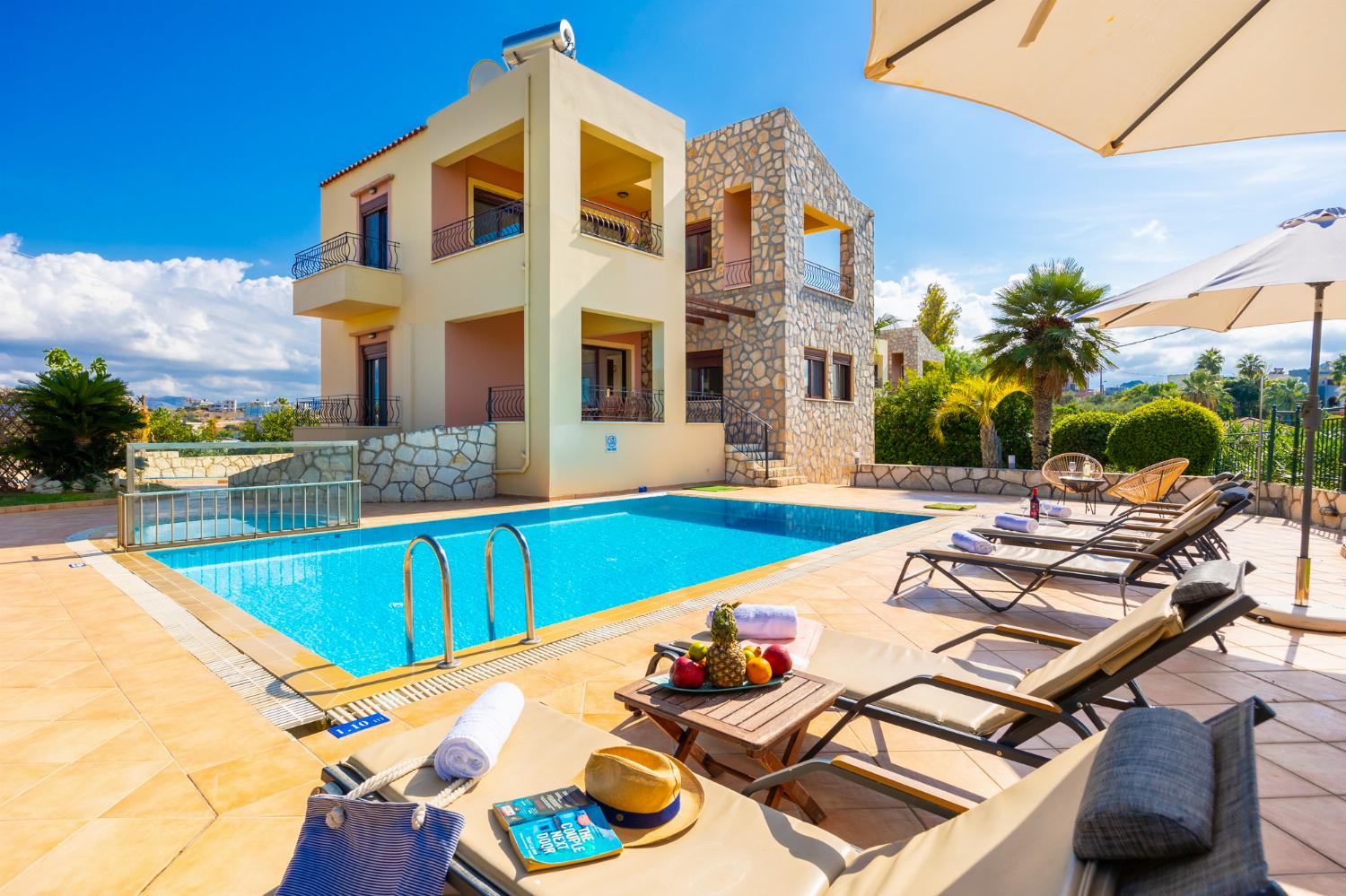 Beautiful villa with private pool and terrace with sea views