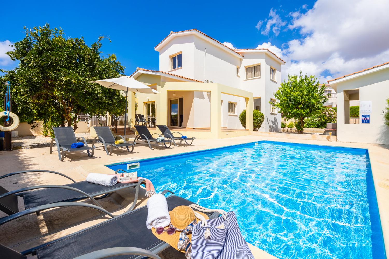 ,Beautiful villa with private pool and terrace