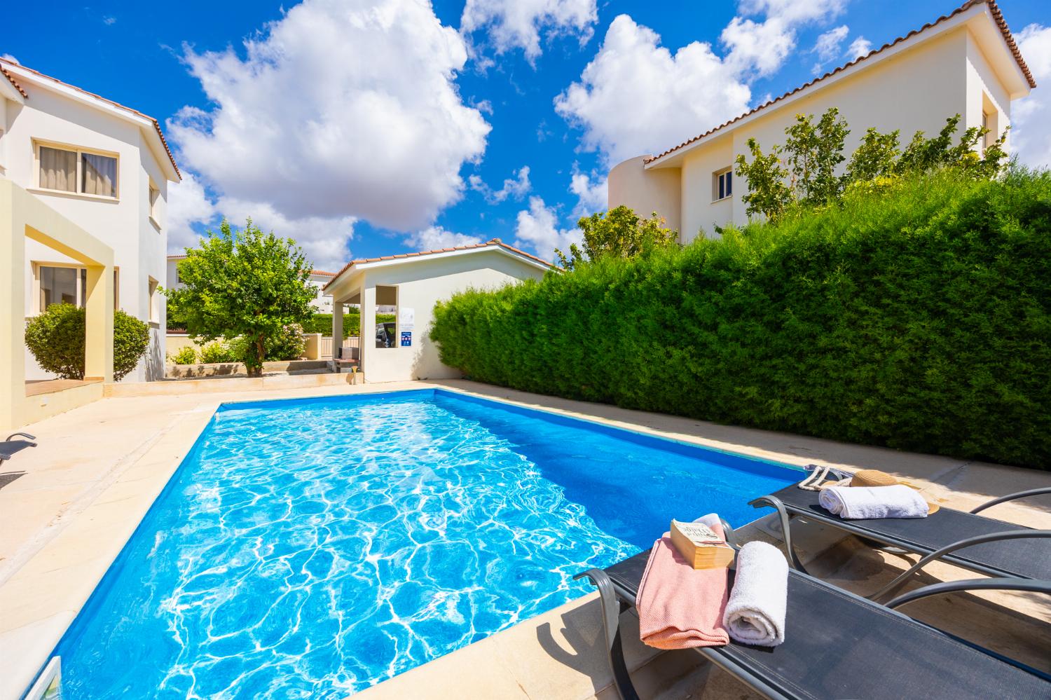 Private pool and terrace