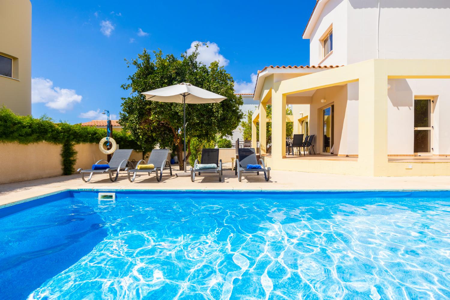 Private pool and terrace