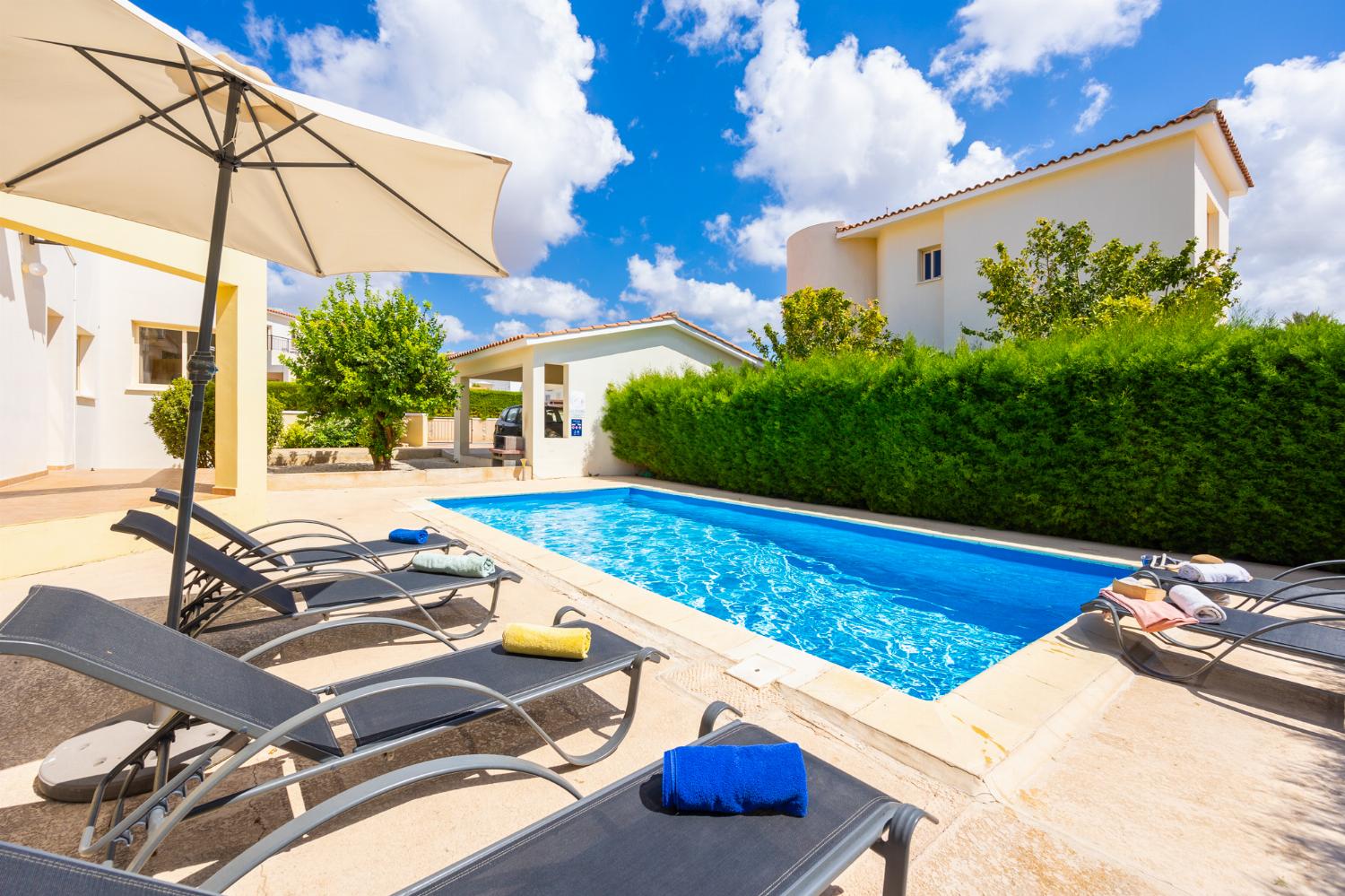 Private pool and terrace