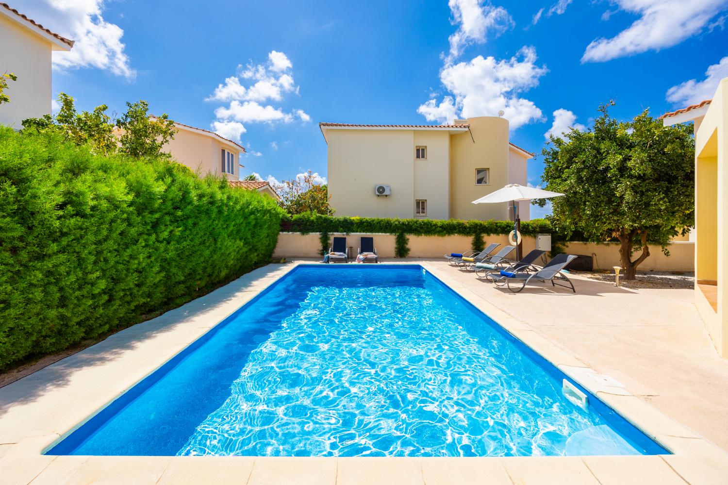 Private pool and terrace