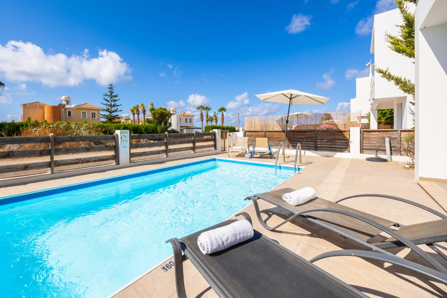 Private pool and terrace