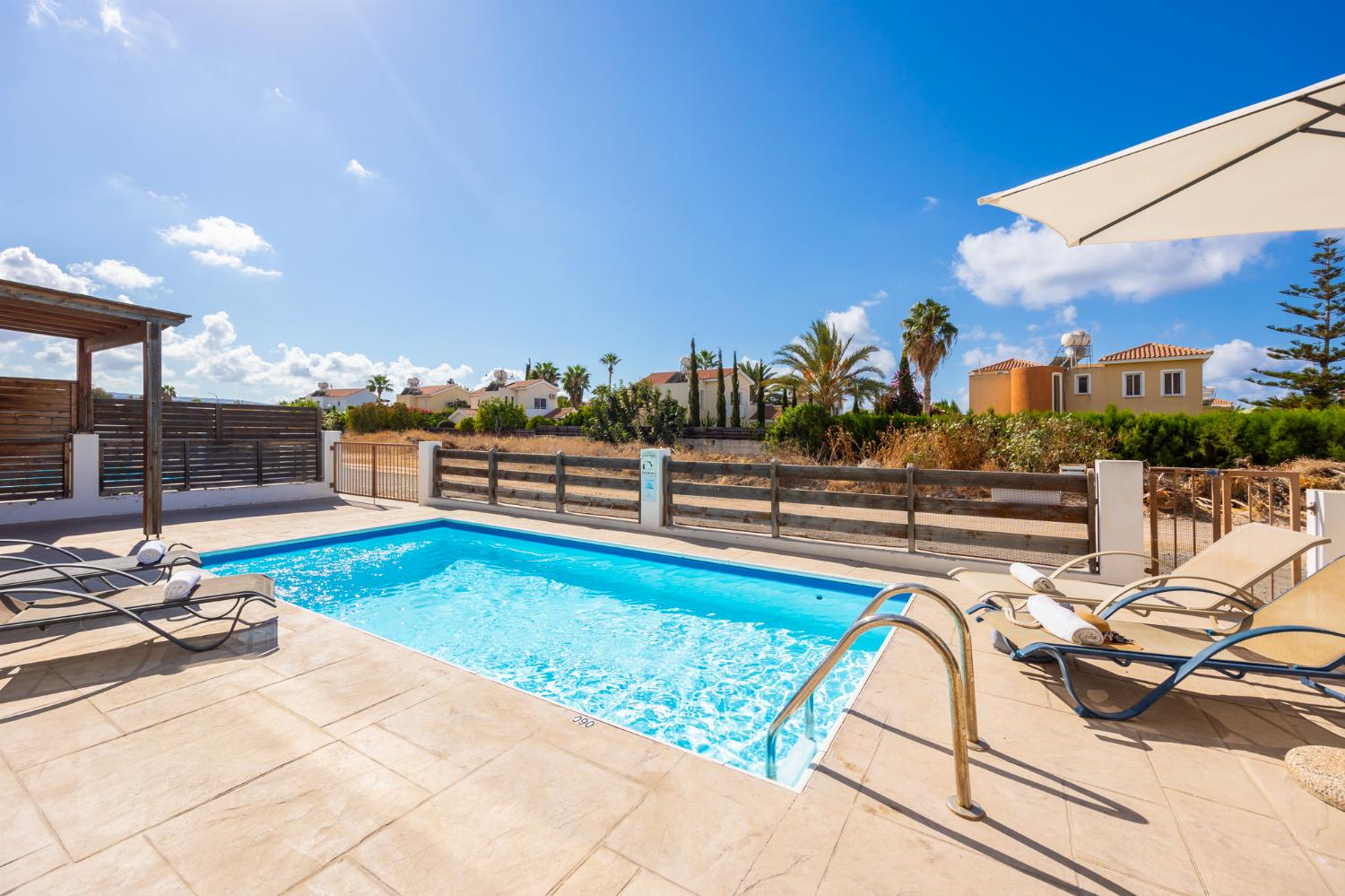 Private pool and terrace