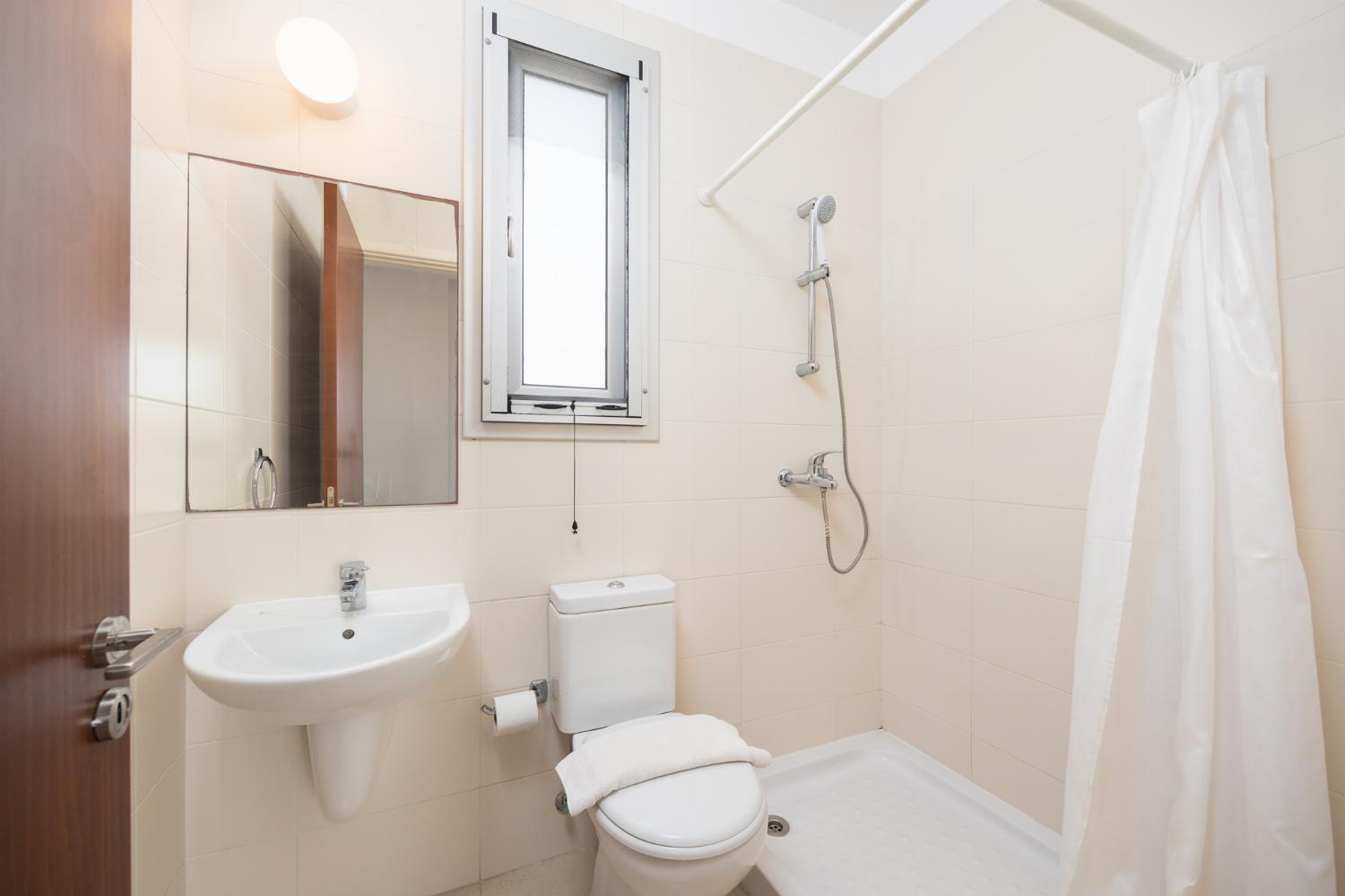 Family bathroom with shower