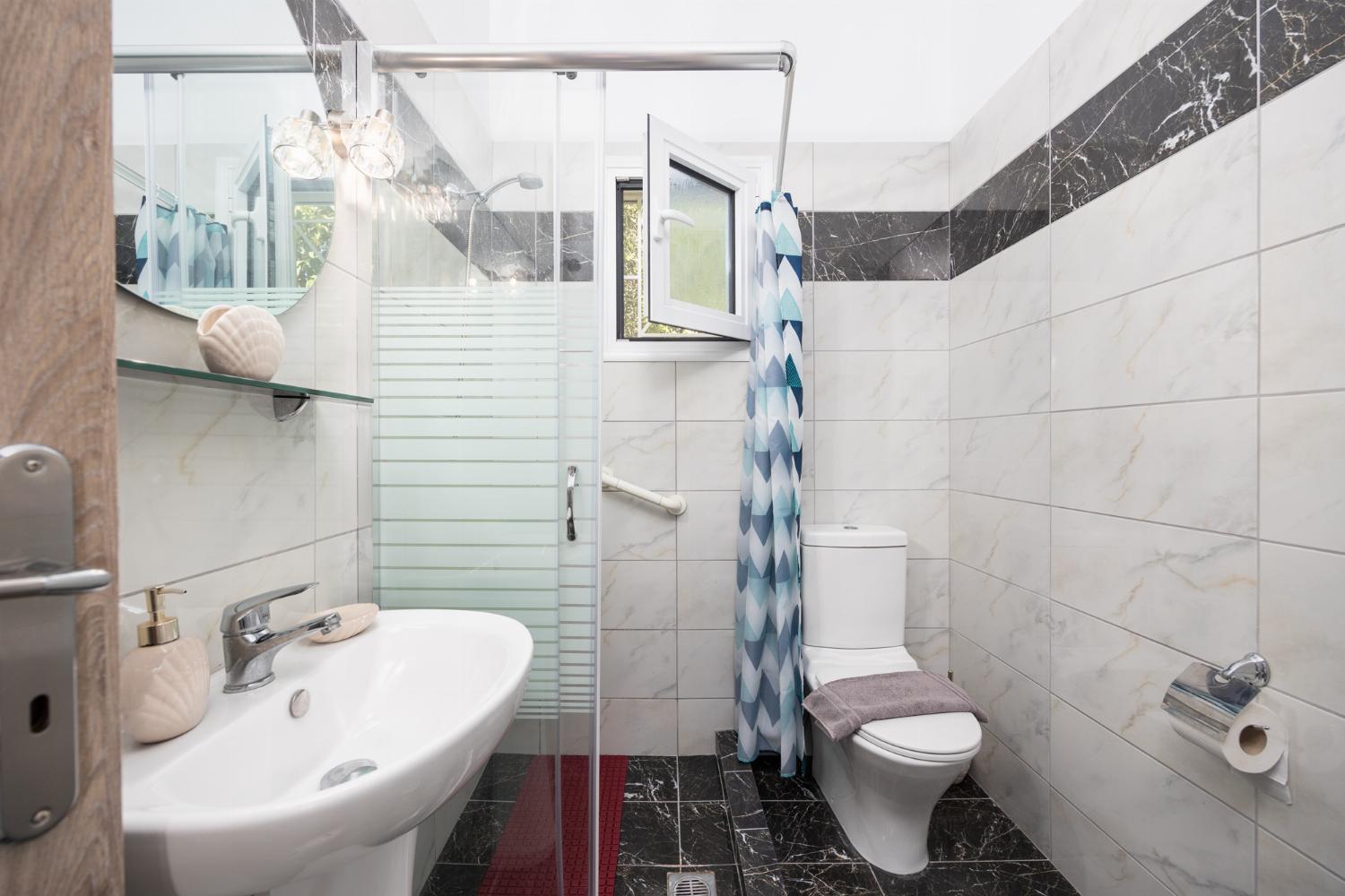 Family bathroom with shower