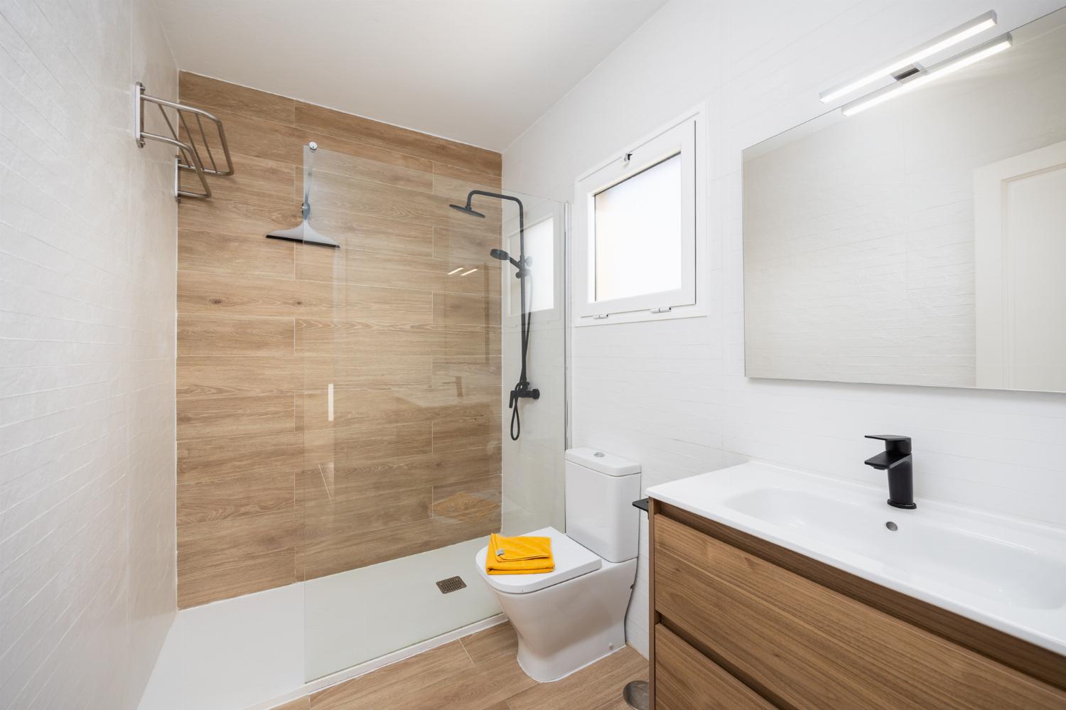 Family bathroom with shower