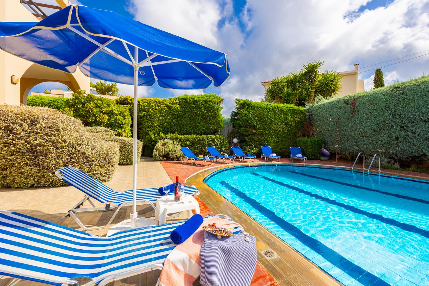 Private pool and terrace