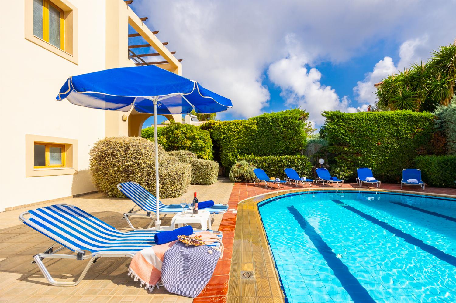 Private pool and terrace