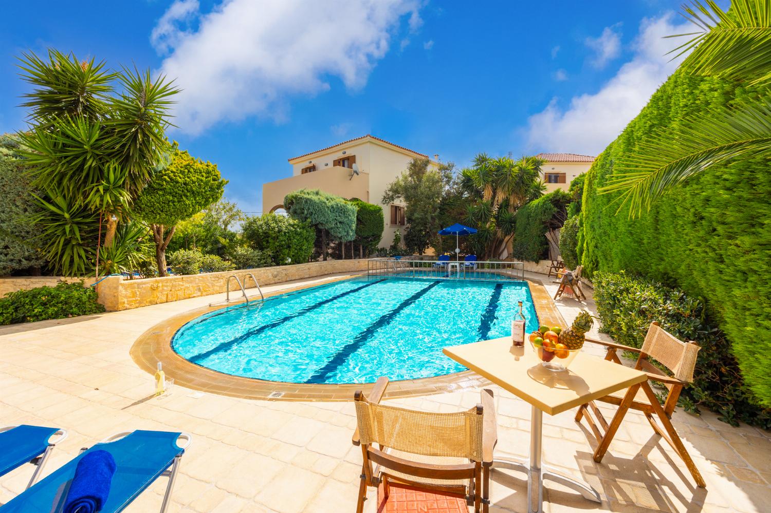 Private pool and terrace