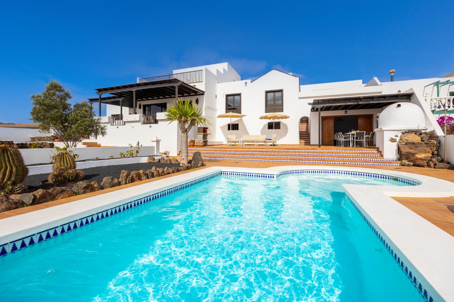 Beautiful villa with private pool and terrace with sea views