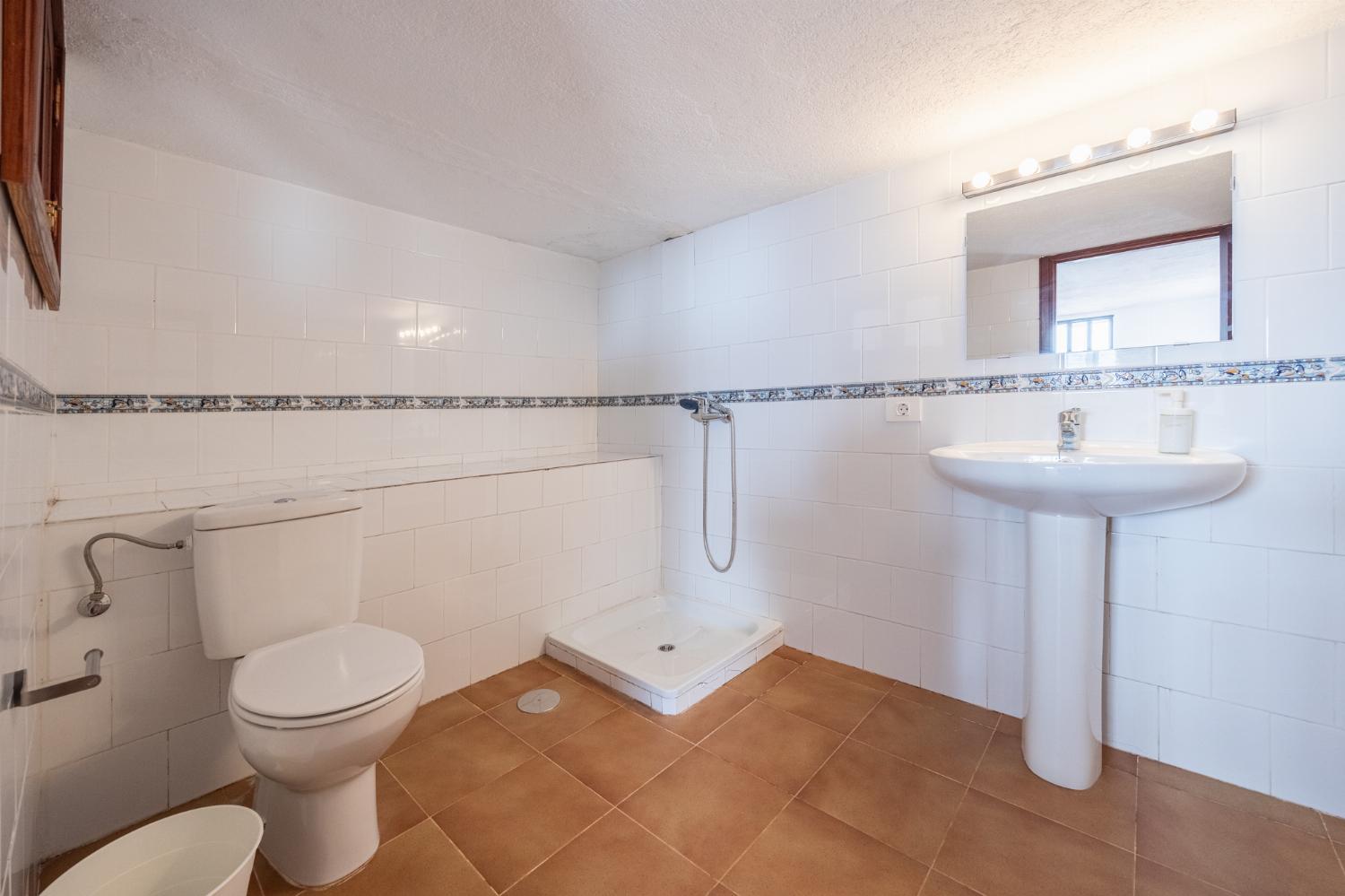 Family bathroom with shower