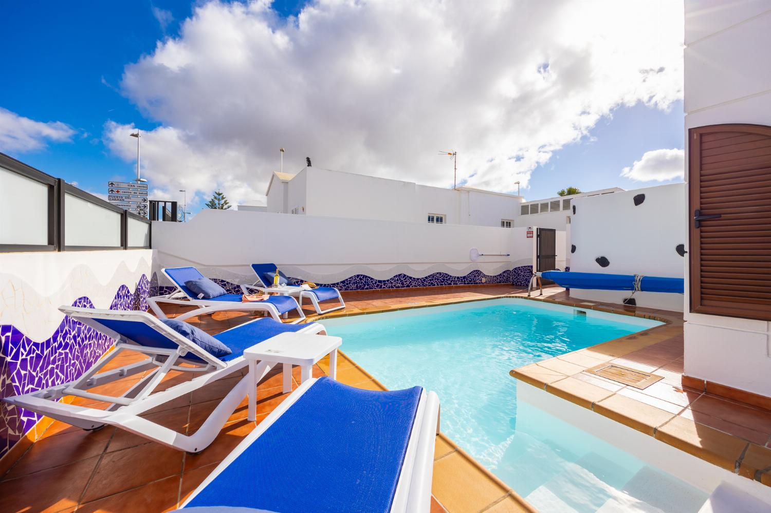 Private pool and terrace