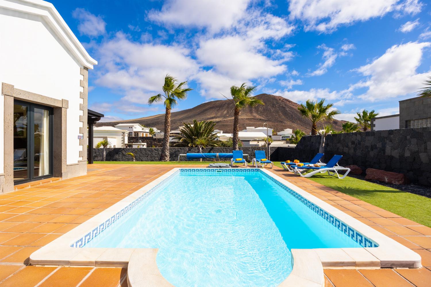 Private pool and terrace