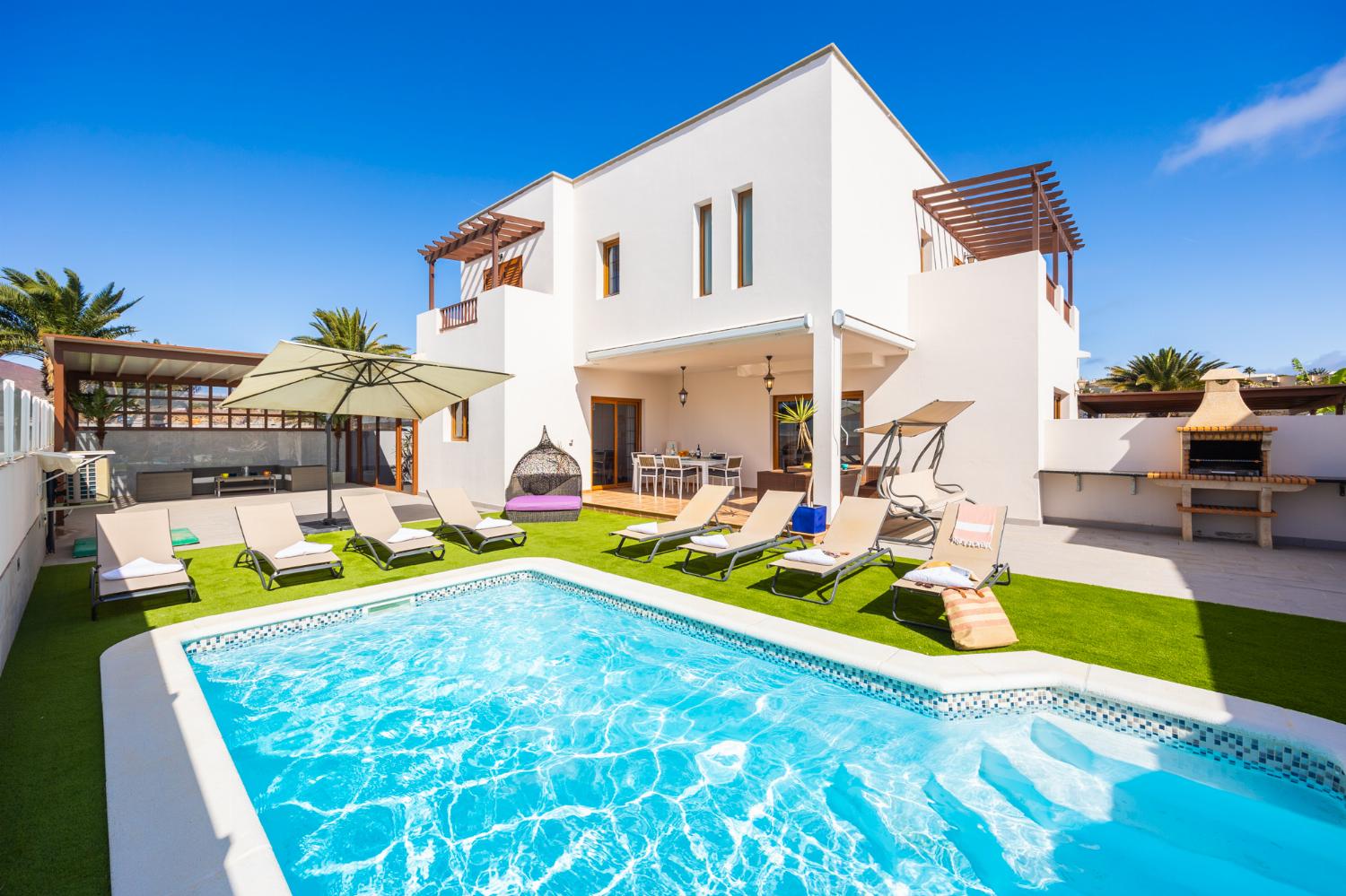 ,Beautiful villa with private pool and terrace