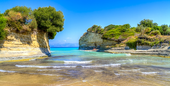 Beach in Corfu